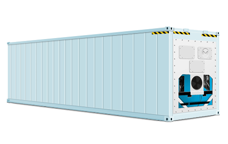 Vận chuyển hàng dễ hư hỏng trong container lạnh